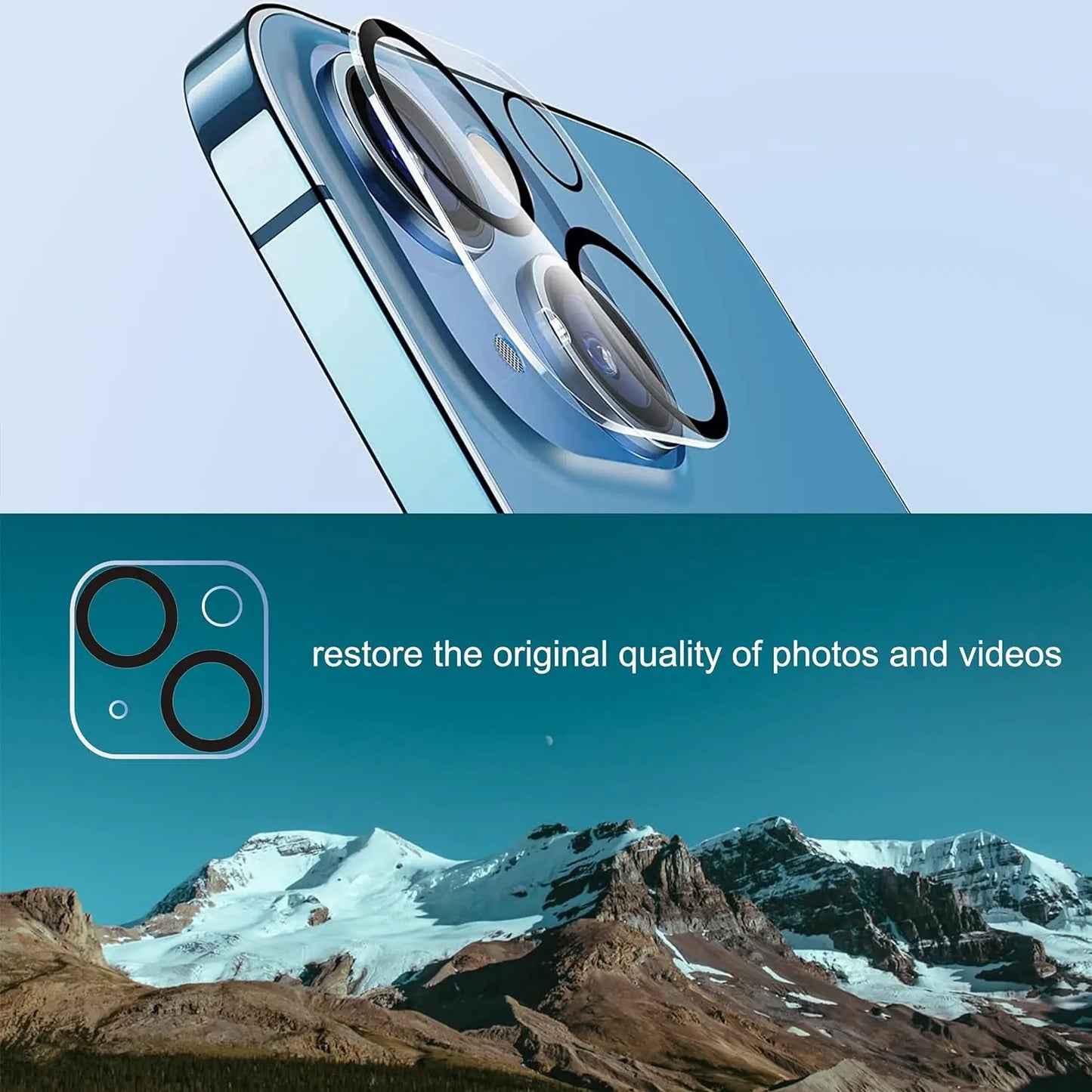 3PCS Camera Lens Protector Cover For