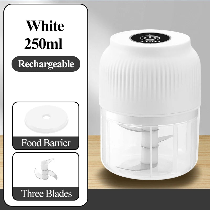 250ml Electric Vegetable Chopper