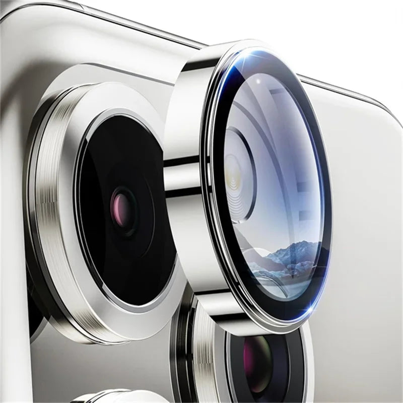 3D Metal Lens Protector Glass