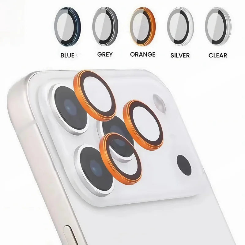 3D Metal Lens Protector Glass