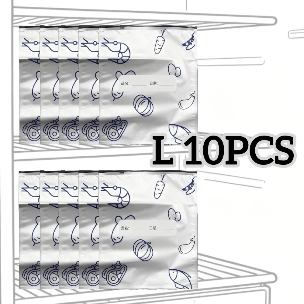 10/60pcs Aluminum Foil Storage Bags