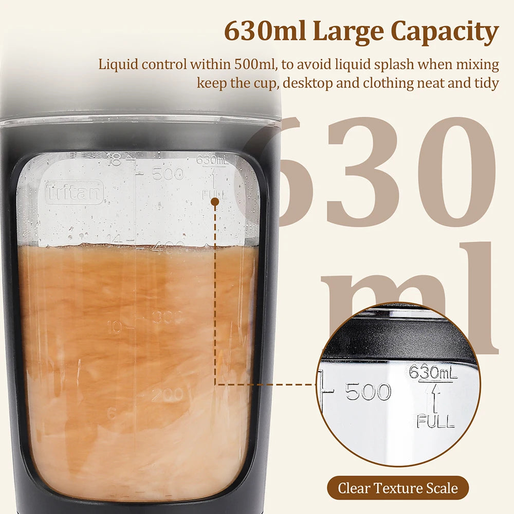 650ml Electric Shaker Bottle