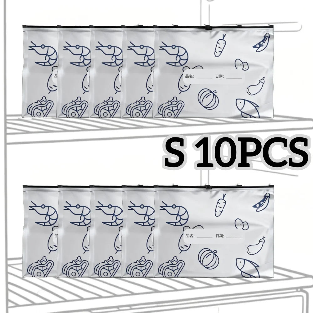 10/60pcs Aluminum Foil Storage Bags