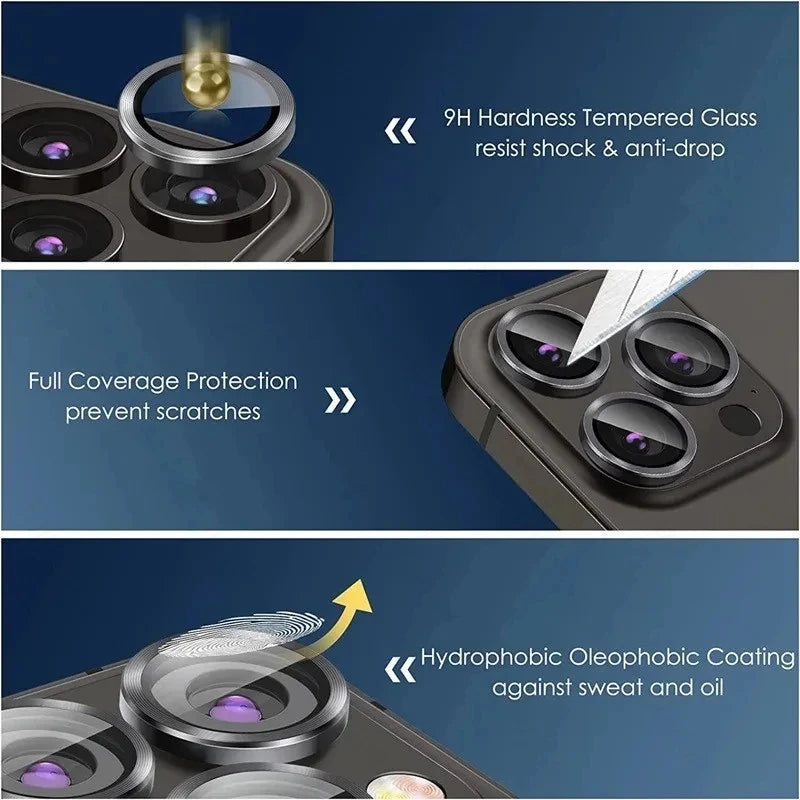 3Pcs Camera Lens Glass Protector