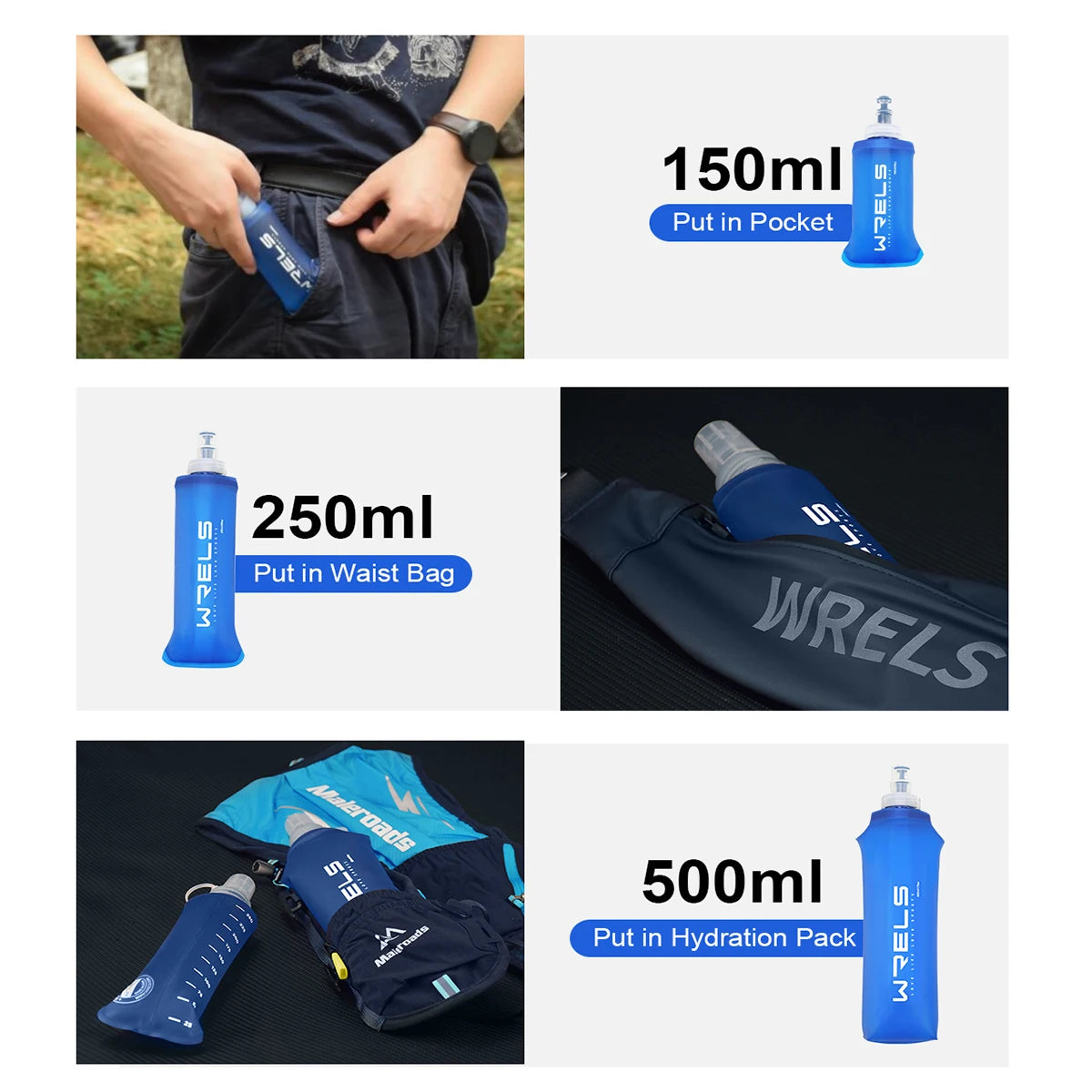 Silicone Bite Size Water Bottle