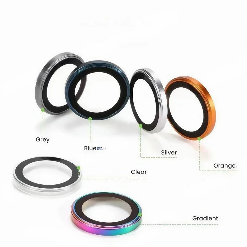 3D Metal Lens Protector Glass