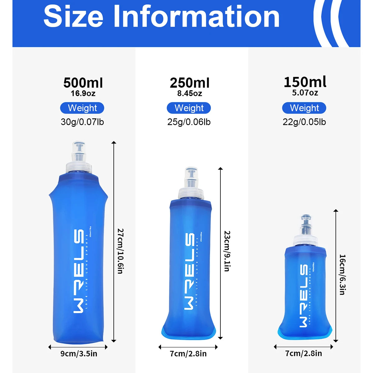 Silicone Bite Size Water Bottle