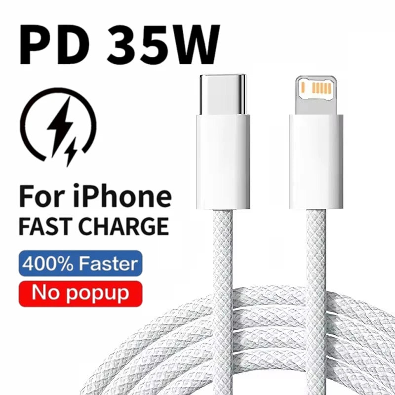 Braided 35W Fast Charge PD Cable