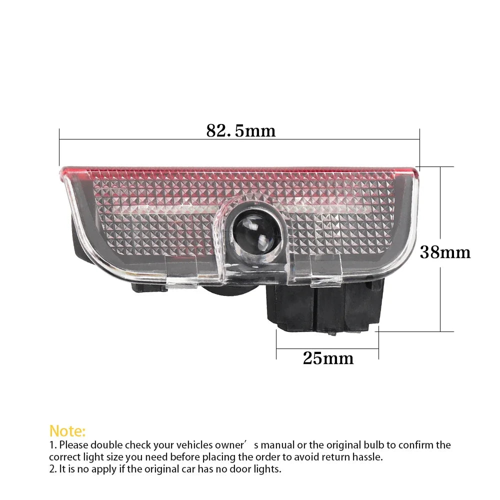 LED Car Door Welcome Logo