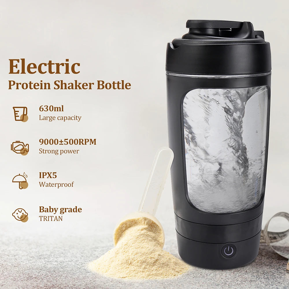 650ml Electric Shaker Bottle