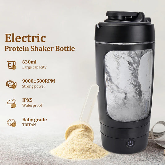 650ml Electric Shaker Bottle