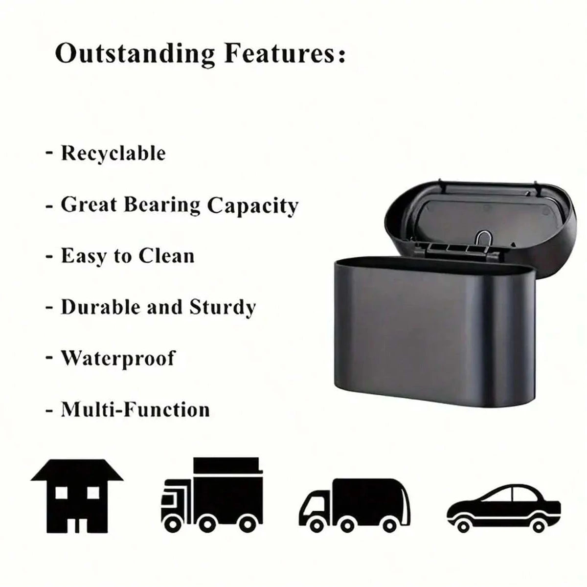 Car trash can