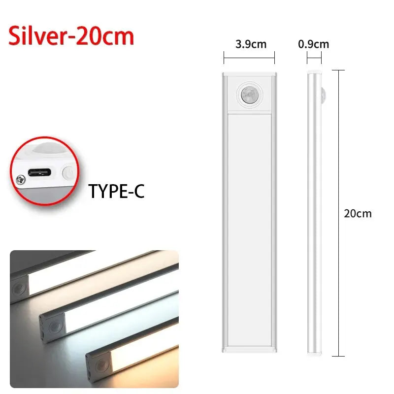 LED Motion Sensor Light Night