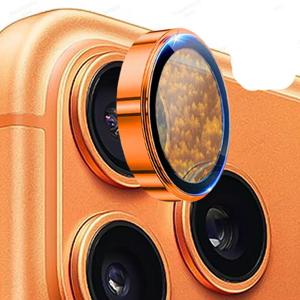 3D Metal Lens Protector Glass