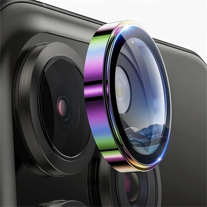3D Metal Lens Protector Glass
