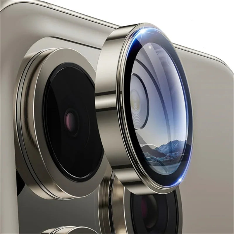 3D Metal Lens Protector Glass