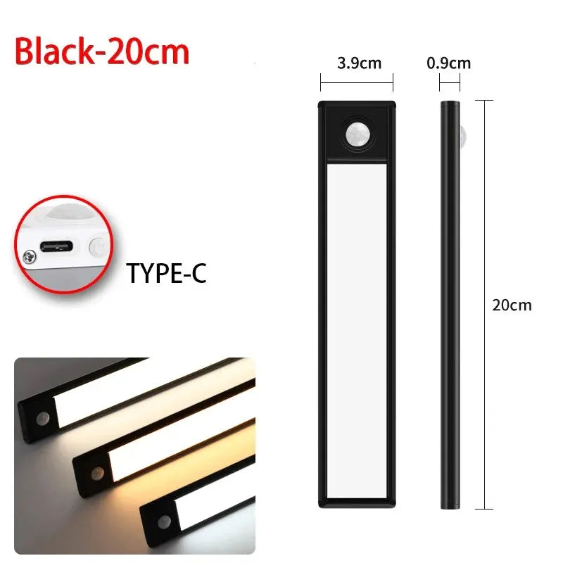 LED Motion Sensor Light Night