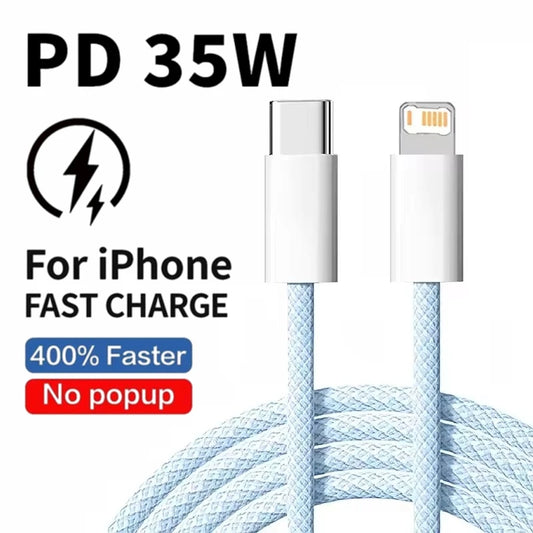 Braided 35W Fast Charge PD Cable