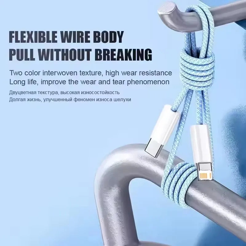 Braided 35W Fast Charge PD Cable