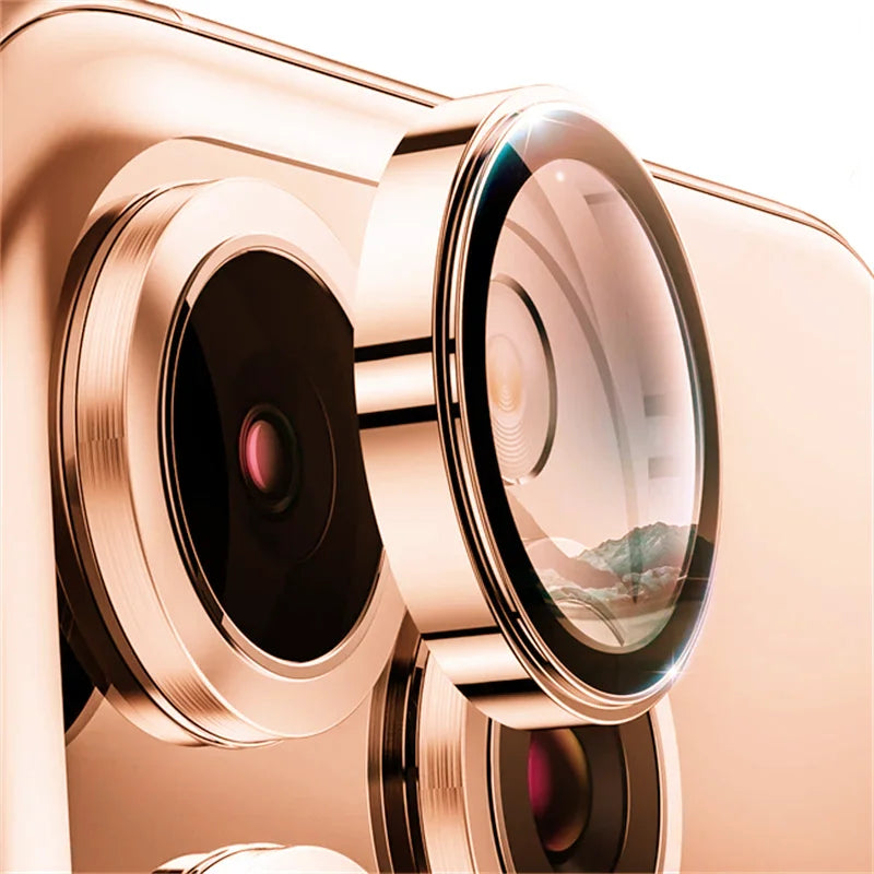 3D Metal Lens Protector Glass