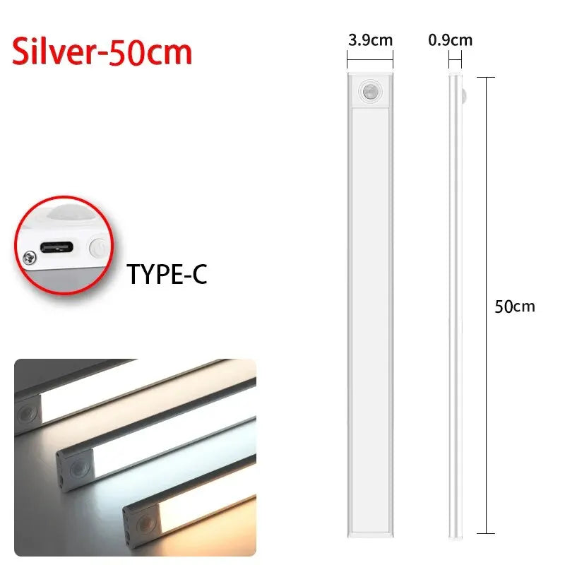 LED Motion Sensor Light Night