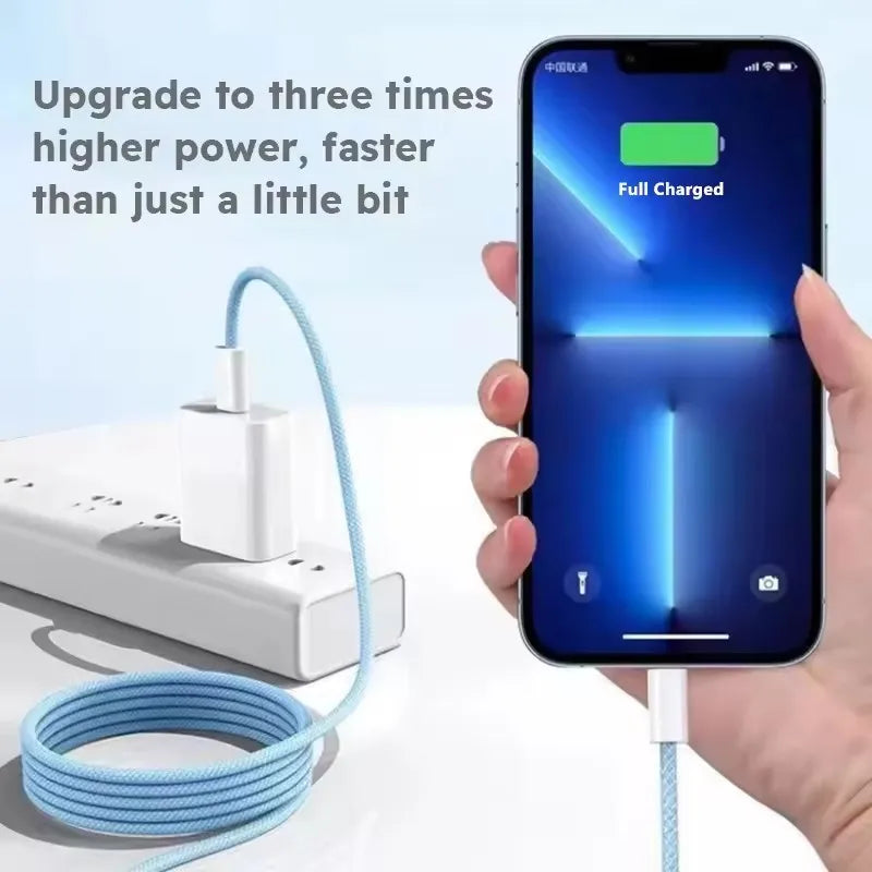 Braided 35W Fast Charge PD Cable