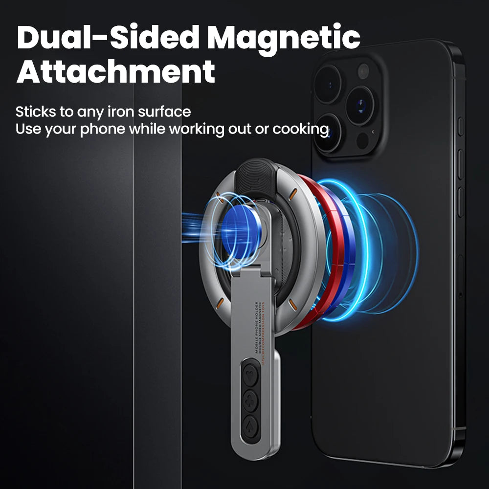 3-in-1 Magnetic Finger Ring Holder
