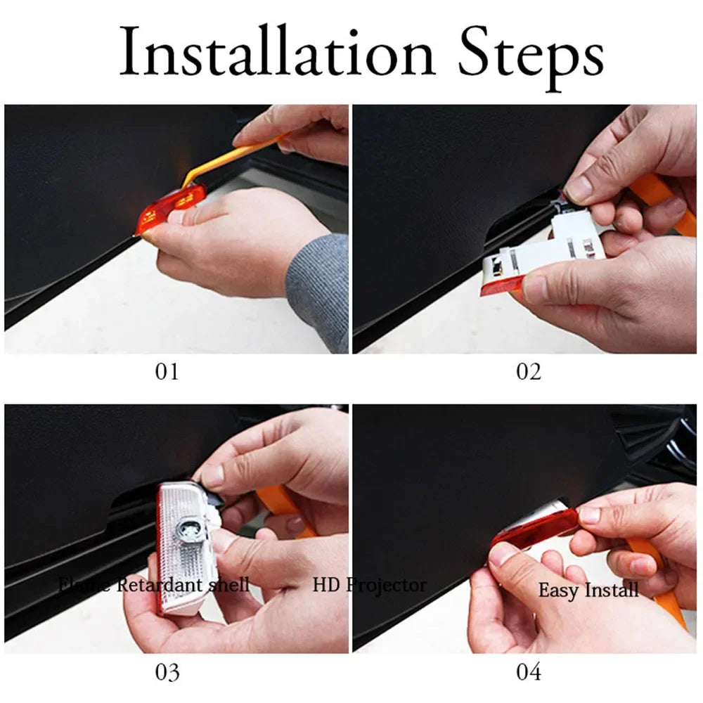 LED Car Door Welcome Logo